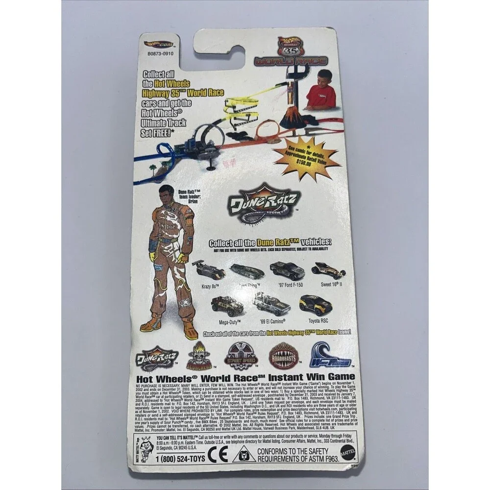 Hot Wheels Highway 35 World Race Dune Ratz - 